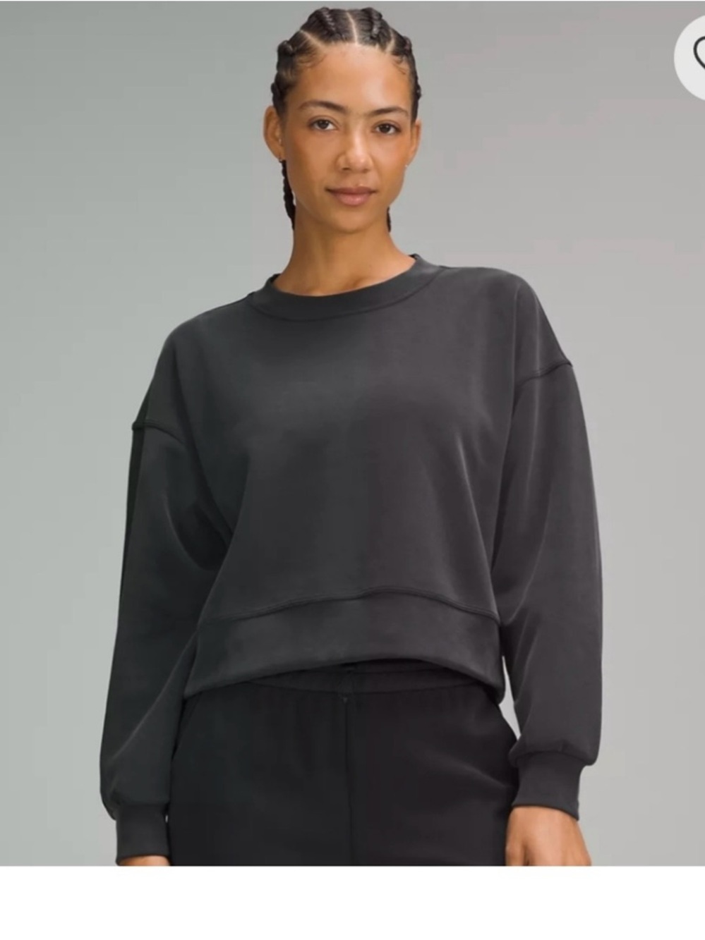Lululemon Perfectly Cropped Crew